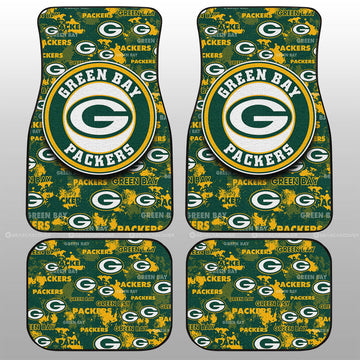 Green Bay Packers Car Floor Mats Custom Car Accessories - Gearcarcover - 1