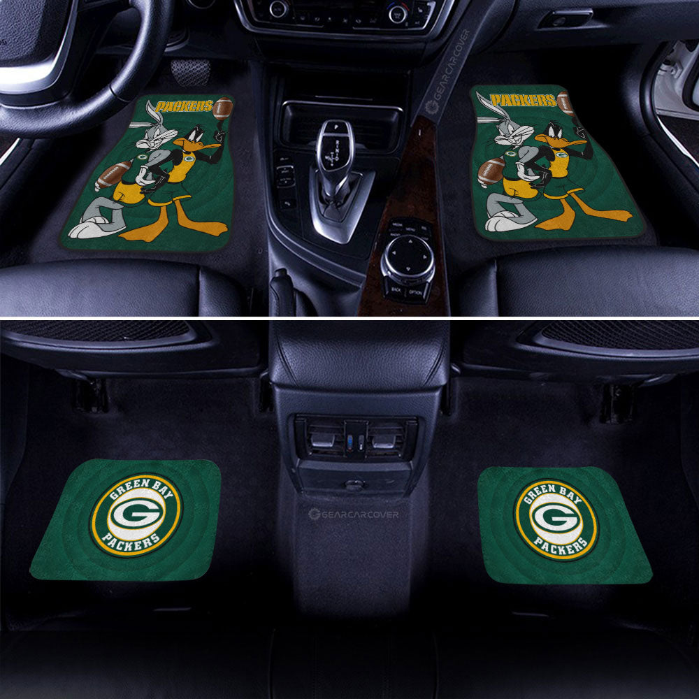 Green Bay Packers Car Floor Mats Custom Car Accessories - Gearcarcover - 2