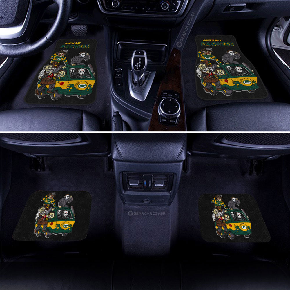 Green Bay Packers Car Floor Mats Custom Car Accessories - Gearcarcover - 2