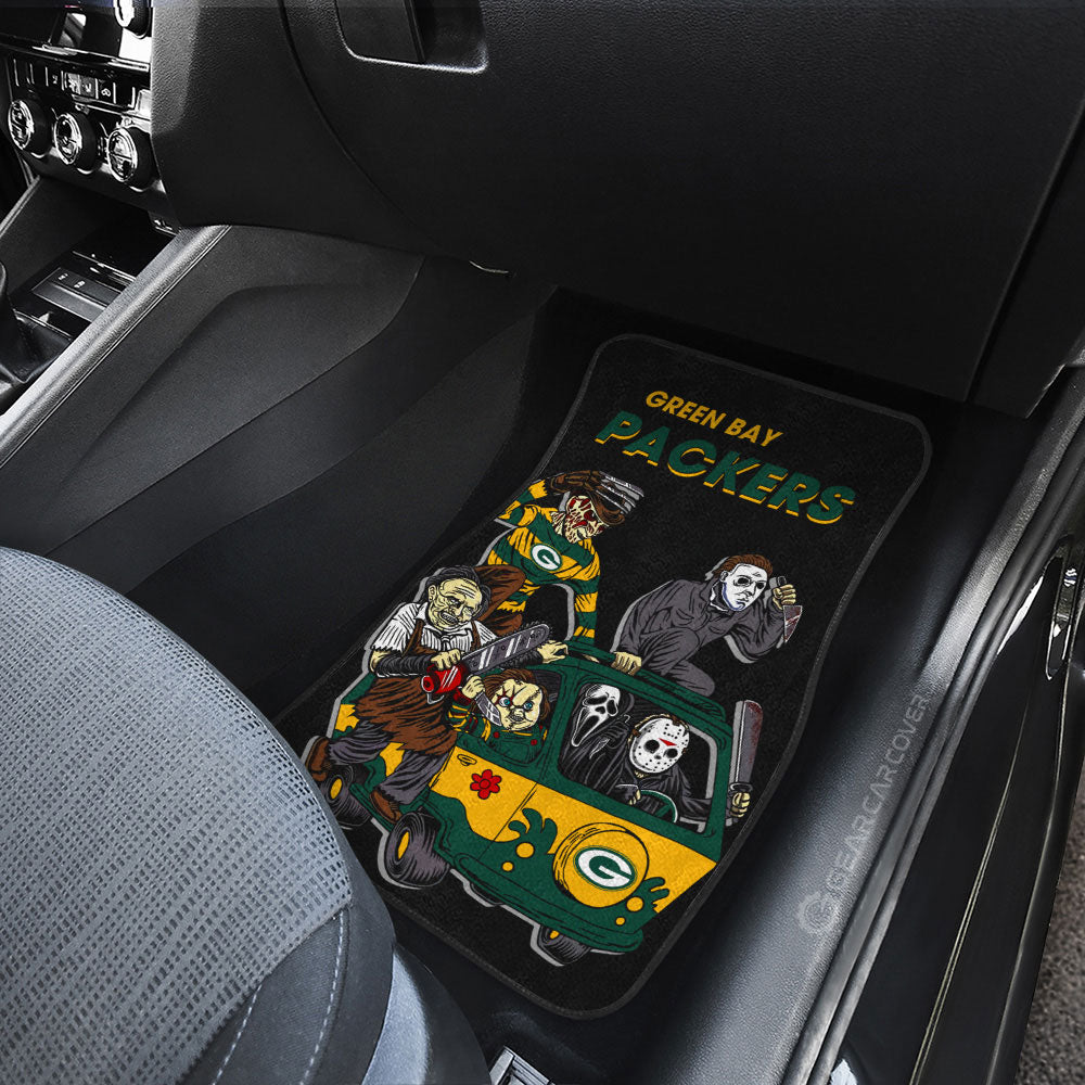 Green Bay Packers Car Floor Mats Custom Car Accessories - Gearcarcover - 3