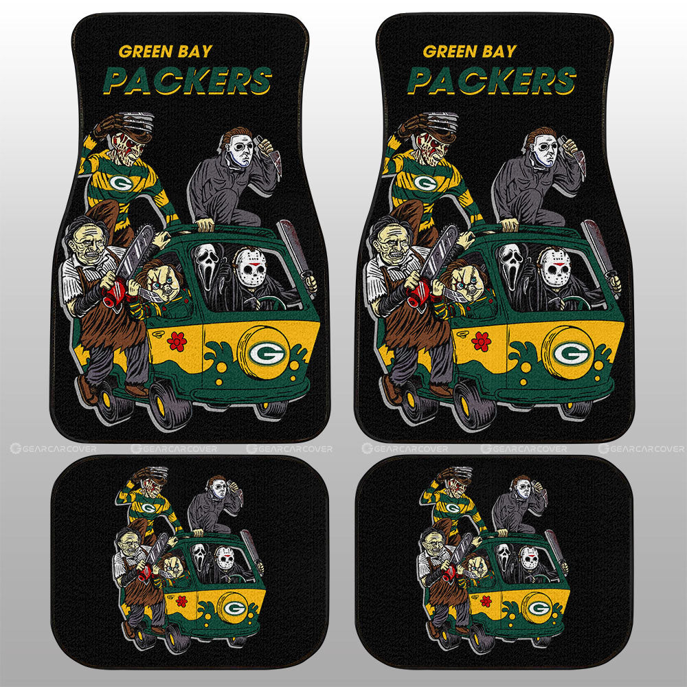 Green Bay Packers Car Floor Mats Custom Car Accessories - Gearcarcover - 1