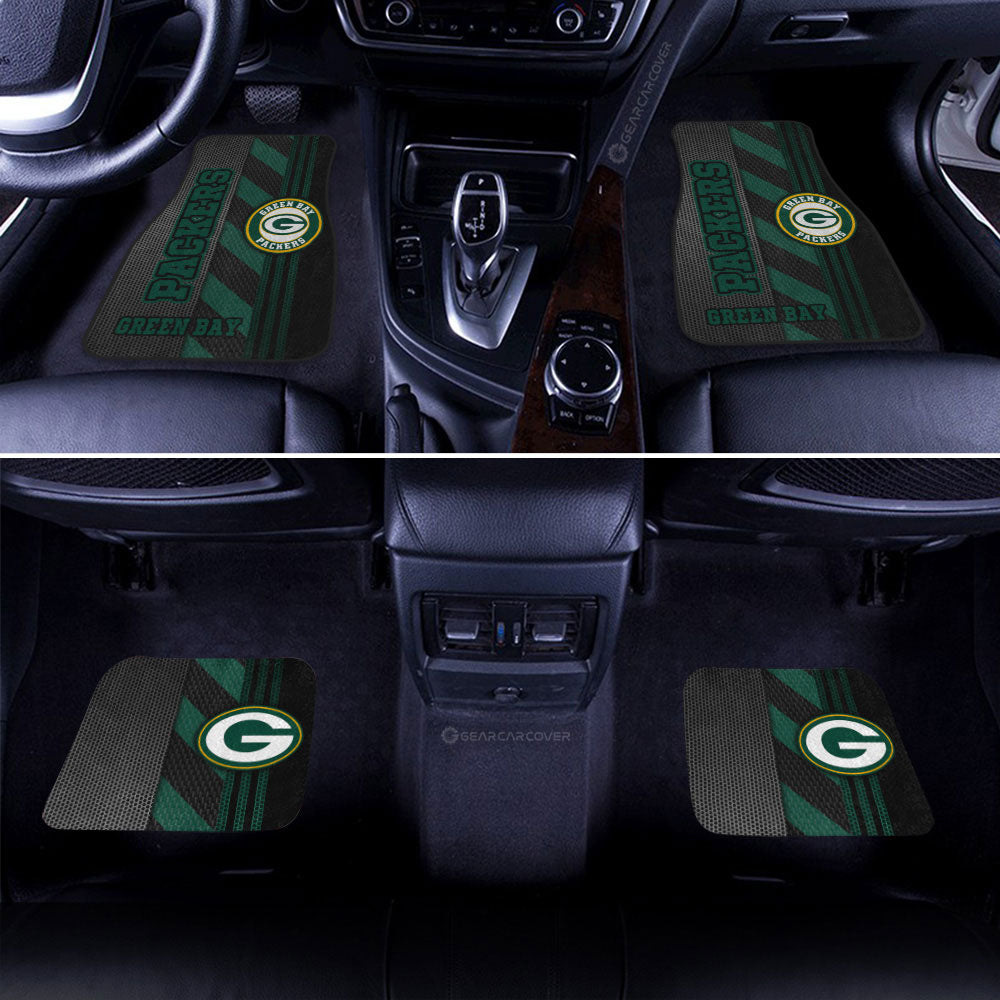 Green Bay Packers Car Floor Mats Custom Car Accessories - Gearcarcover - 2