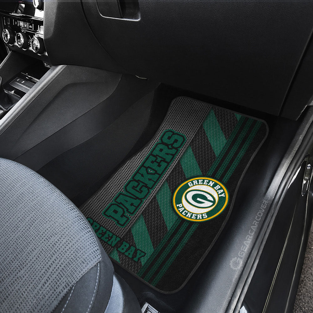 Green Bay Packers Car Floor Mats Custom Car Accessories - Gearcarcover - 3