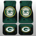 Green Bay Packers Car Floor Mats Custom Car Accessories - Gearcarcover - 1