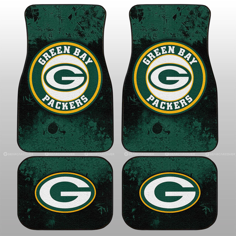 Green Bay Packers Car Floor Mats Custom Car Accessories - Gearcarcover - 1