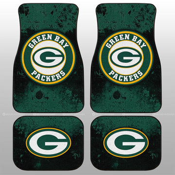 Green Bay Packers Car Floor Mats Custom Car Accessories - Gearcarcover - 1