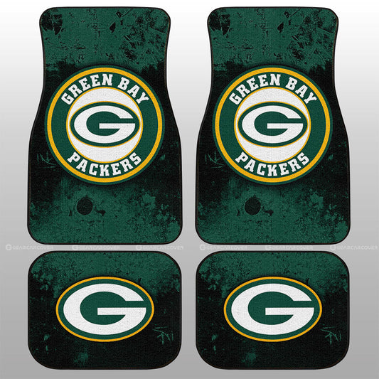 Green Bay Packers Car Floor Mats Custom Car Accessories - Gearcarcover - 1