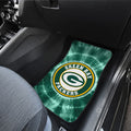 Green Bay Packers Car Floor Mats Custom Tie Dye Car Accessories - Gearcarcover - 3