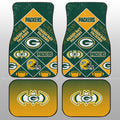 Green Bay Packers Car Floor Mats Sporty Team Collection - Gearcarcover - 1