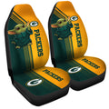 Green Bay Packers Car Seat Covers Baby Yoda Car Accessories - Gearcarcover - 3