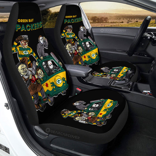Green Bay Packers Car Seat Covers Custom Car Accessories - Gearcarcover - 2