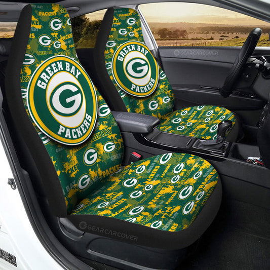 Green Bay Packers Car Seat Covers Custom Car Accessories - Gearcarcover - 2