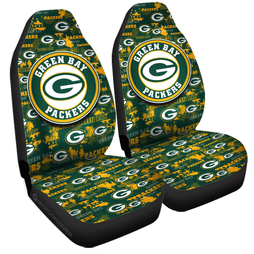 Green Bay Packers Car Seat Covers Custom Car Accessories - Gearcarcover - 3