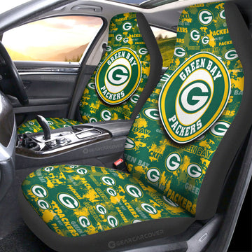 Green Bay Packers Car Seat Covers Custom Car Accessories - Gearcarcover - 1
