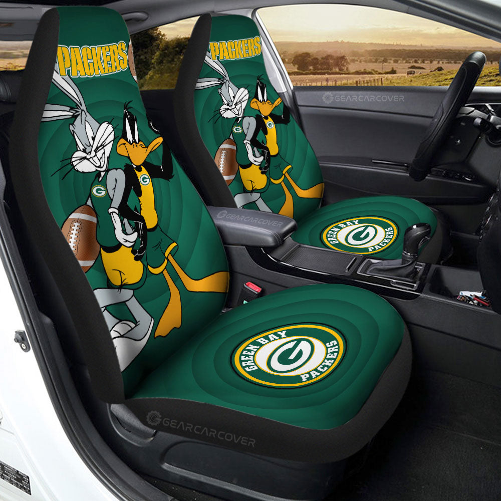 Green Bay Packers Car Seat Covers Custom Car Accessories - Gearcarcover - 2