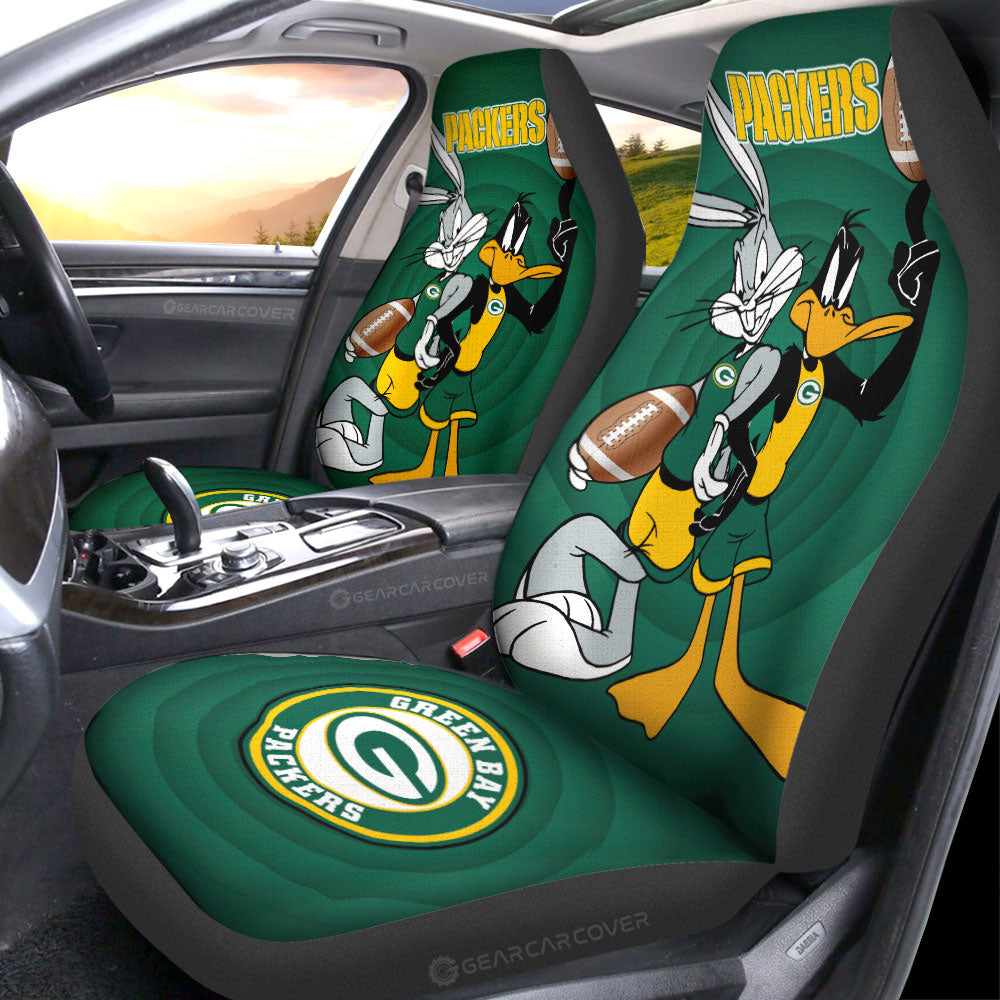 Green Bay Packers Car Seat Covers Custom Car Accessories - Gearcarcover - 1