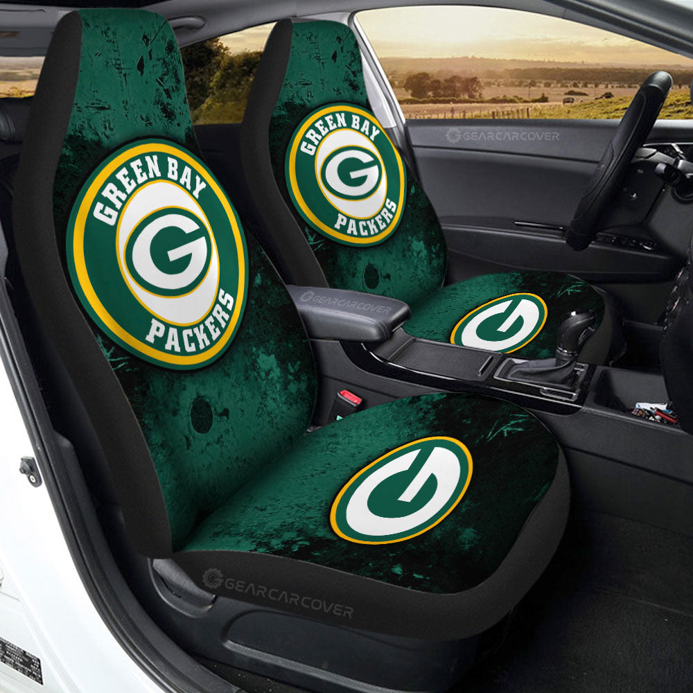 Green Bay Packers Car Seat Covers Custom Car Accessories - Gearcarcover - 2