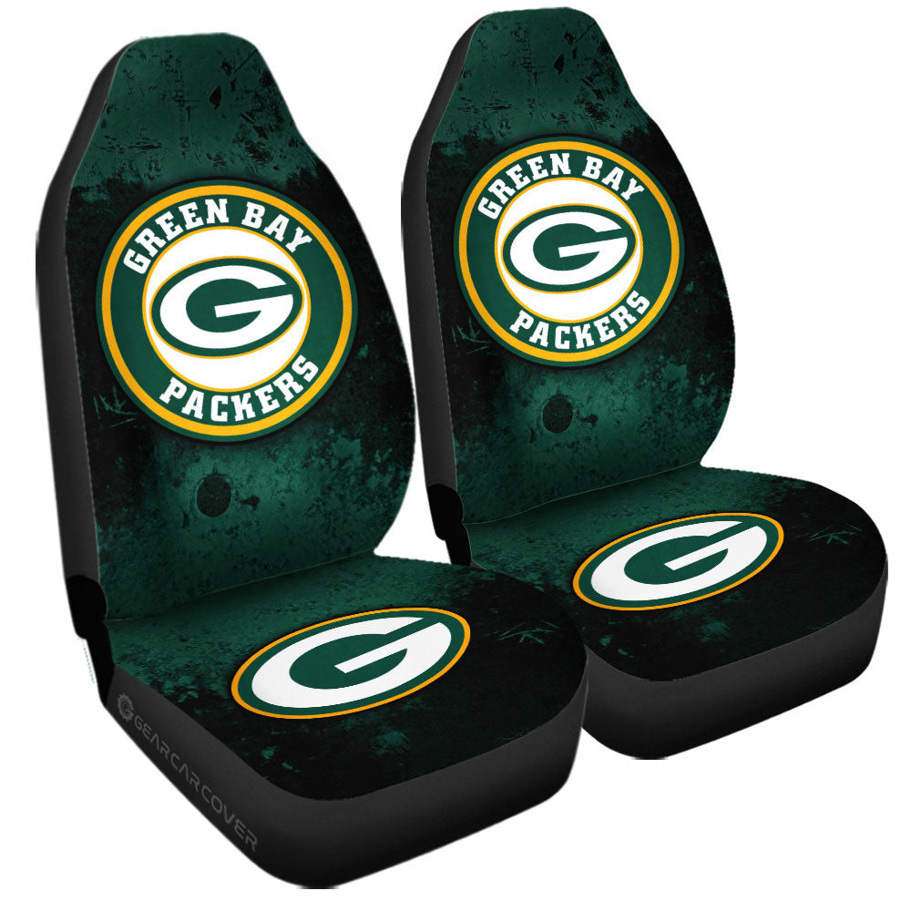 Green Bay Packers Car Seat Covers Custom Car Accessories - Gearcarcover - 3