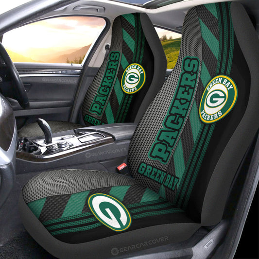 Green Bay Packers Car Seat Covers Custom Car Accessories - Gearcarcover - 1