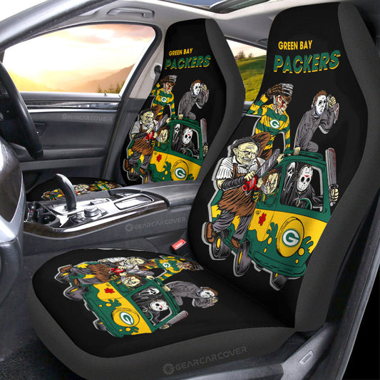 Green Bay Packers Car Seat Covers Custom Car Accessories - Gearcarcover - 1
