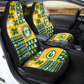Green Bay Packers Car Seat Covers Custom Ugly Style Car Accessories - Gearcarcover - 2