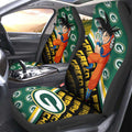 Green Bay Packers Car Seat Covers Goku Car Accessories For Fans - Gearcarcover - 2