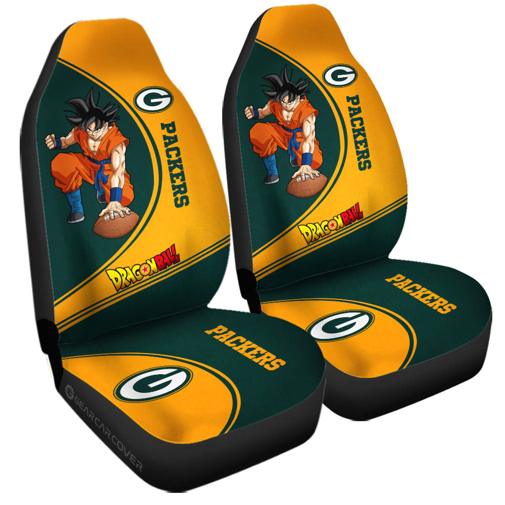 Green Bay Packers Car Seat Covers Goku Car Accessories For Fans - Gearcarcover - 3