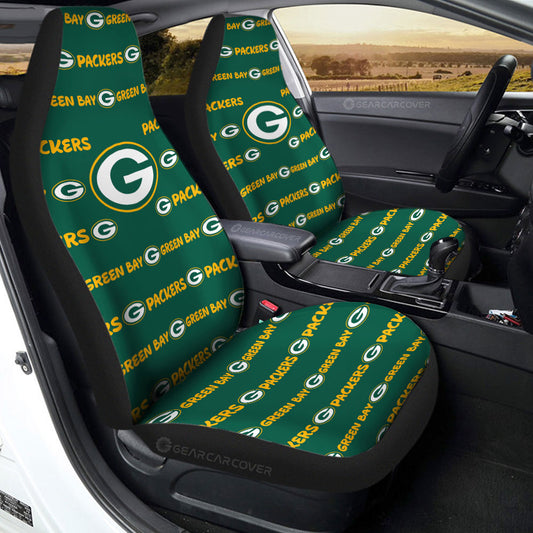 Green Bay Packers Car Seat Covers Sporty Team Collection - Gearcarcover - 2