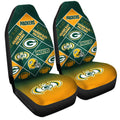 Green Bay Packers Car Seat Covers Sporty Team Collection - Gearcarcover - 3