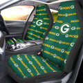 Green Bay Packers Car Seat Covers Sporty Team Collection - Gearcarcover - 1