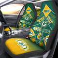 Green Bay Packers Car Seat Covers Sporty Team Collection - Gearcarcover - 1