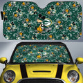 Green Bay Packers Car Sunshade Cartoon Theme Collection - Gearcarcover - 1