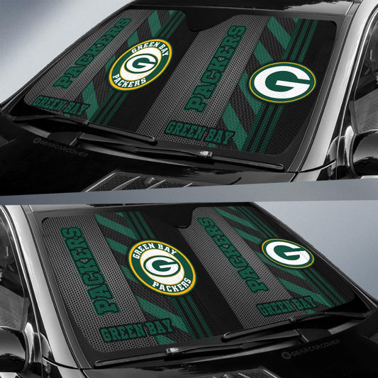 Green Bay Packers Car Sunshade Custom Car Accessories - Gearcarcover - 2