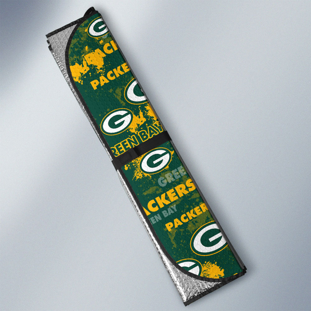 Green Bay Packers Car Sunshade Custom Car Accessories - Gearcarcover - 3