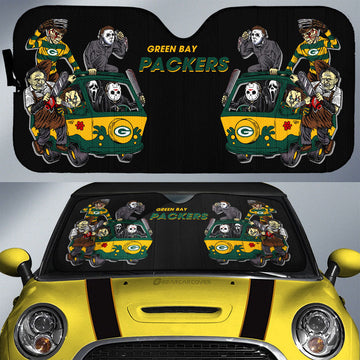 Green Bay Packers Car Sunshade Custom Car Accessories - Gearcarcover - 1