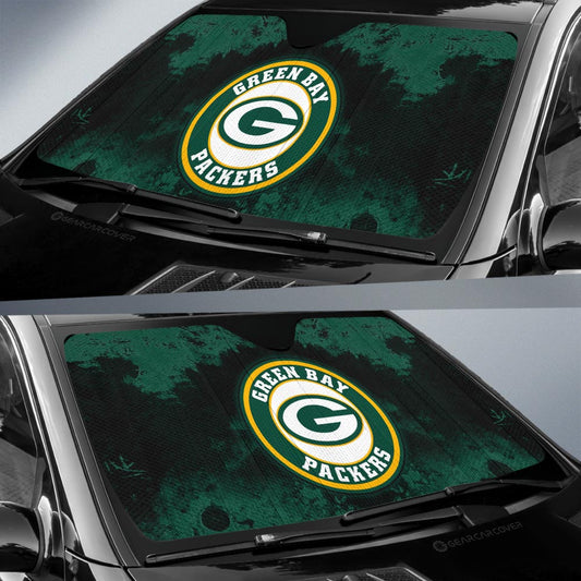 Green Bay Packers Car Sunshade Custom Car Accessories - Gearcarcover - 2