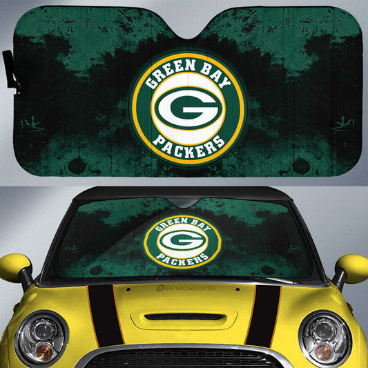 Green Bay Packers Car Sunshade Custom Car Accessories - Gearcarcover - 1