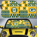 Green Bay Packers Car Sunshade Custom Ugly Style Car Accessories - Gearcarcover - 1