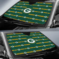 Green Bay Packers Car Sunshade Sporty Team Collection - Gearcarcover - 2