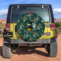 Green Bay Packers Spare Tire Covers Camera Hole Cartoon Theme Collection - Gearcarcover - 3