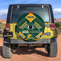 Green Bay Packers Spare Tire Covers Camera Hole Sporty Team Collection - Gearcarcover - 3
