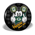Green Bay Packers Spare Tire Covers Custom Car Accessories - Gearcarcover - 3