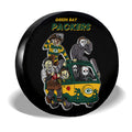 Green Bay Packers Spare Tire Covers Horror Characters Car Accessories - Gearcarcover - 3