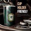 Green Bay Packers Tumbler Cup Custom Car Accessories - Gearcarcover - 3
