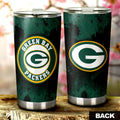 Green Bay Packers Tumbler Cup Custom Car Accessories - Gearcarcover - 1