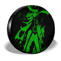 Green Bijuu Mode Spare Tire Cover Custom Anime - Gearcarcover - 3