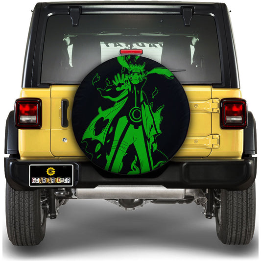 Green Bijuu Mode Spare Tire Cover Custom NRT - Gearcarcover - 1