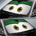 Green Car Eyes Sun Shade Windshield Cars Car Accessories - Gearcarcover - 2