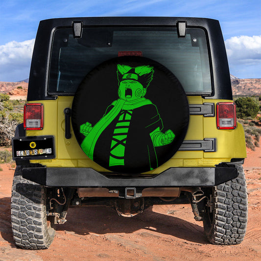 Green Chouji Spare Tire Cover Custom Anime - Gearcarcover - 2