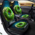 Green Donuts Car Seat Covers Custom Girly Pattern Car Accessories - Gearcarcover - 2